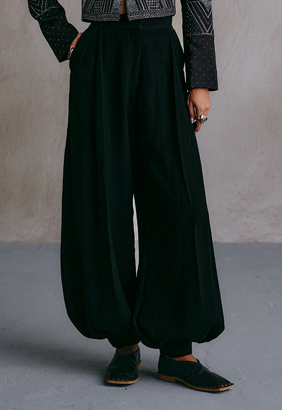 Black Harem Pant