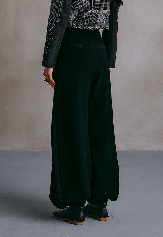 Black Harem Pant