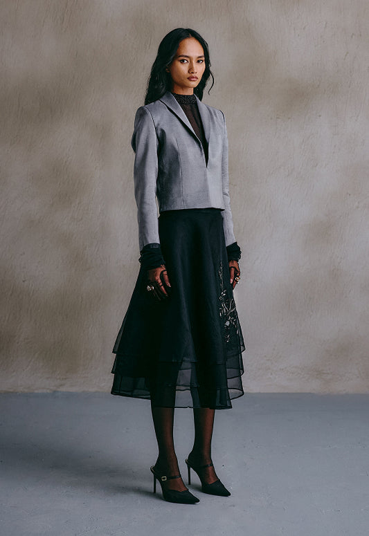 Layered Noir Skirt