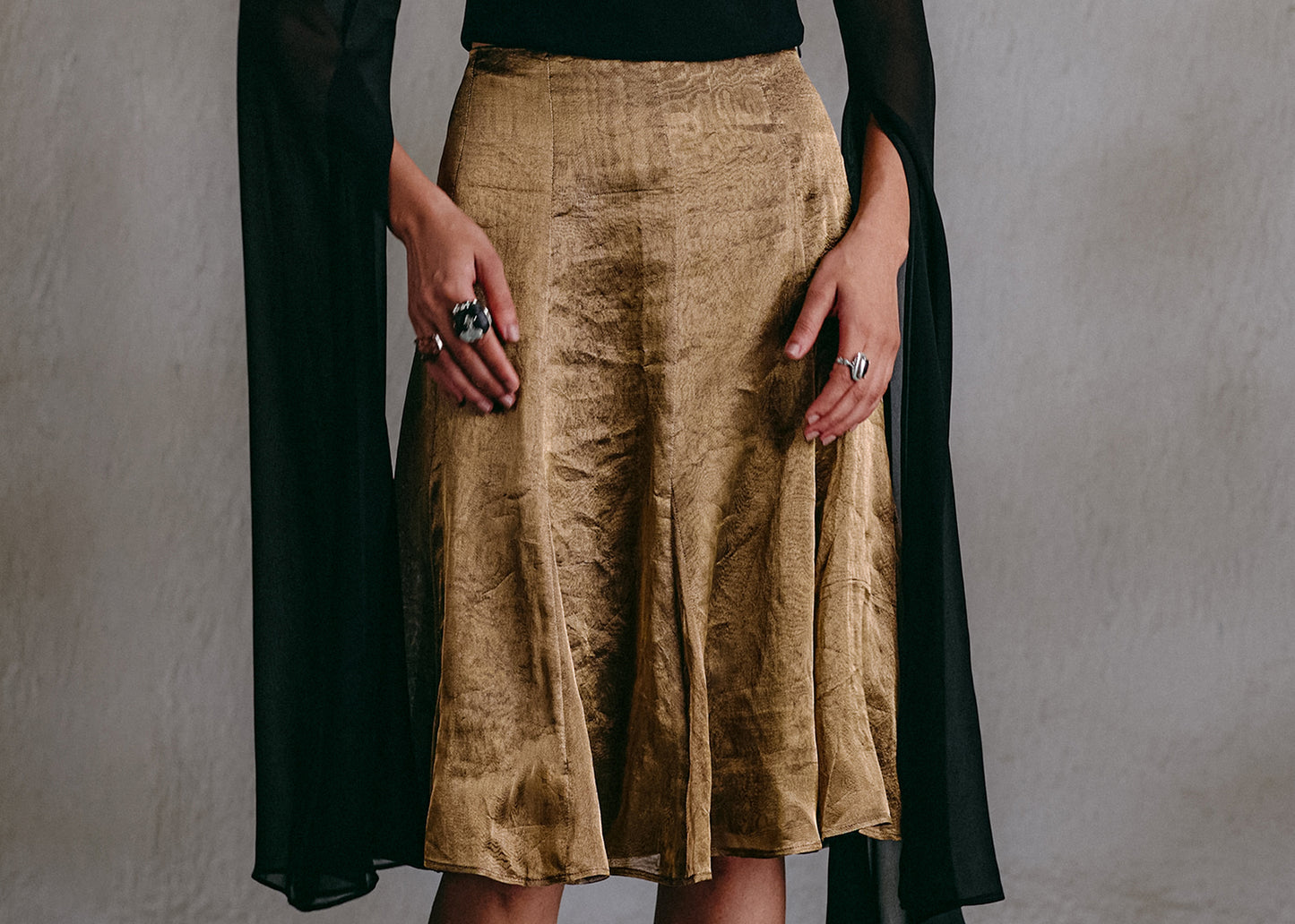 Antique Gold Skirt