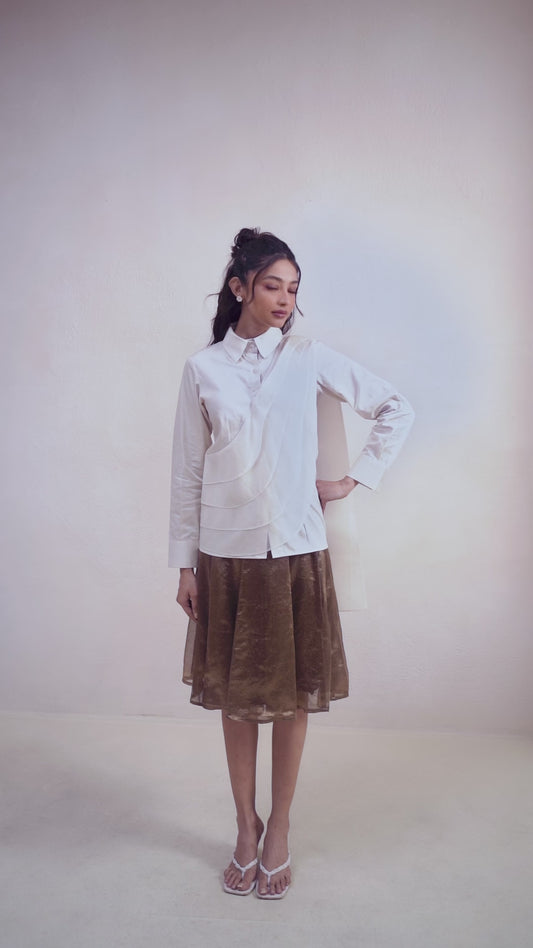 The Sculpt Fold Shirt